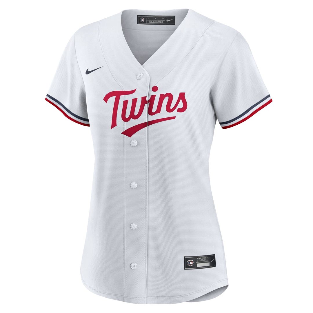 Minnesota Twins Pablo Lopez Women's Home Replica Jersey (White)