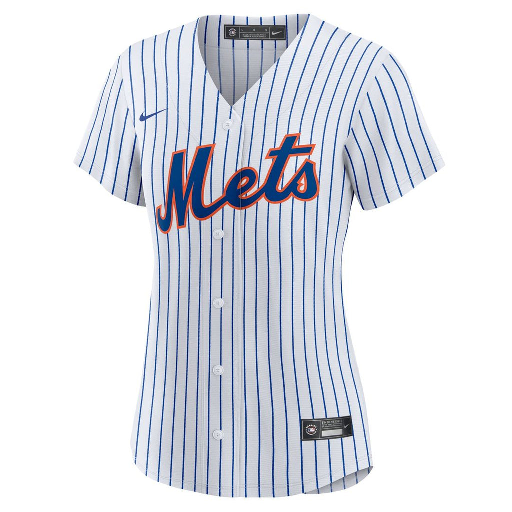 New York Mets Francisco Lindor Women's Home Replica Jersey (White)