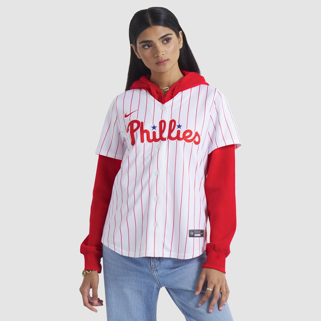 Philadelphia Phillies Bryce Harper Women's Home Limited Jersey (White)