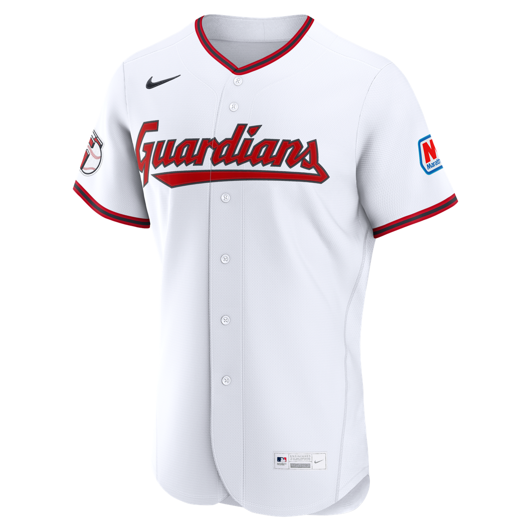 Cleveland Guardians Home Authentic Jersey (White)