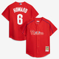 Philadelphia Phillies Ryan Howard Cooperstown Batting Practice Jersey (Red)