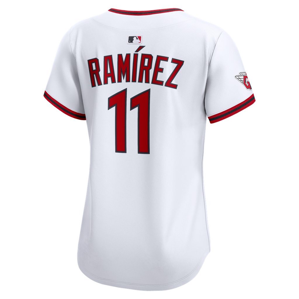 Cleveland Guardians José Ramírez Women's Home Limited Jersey (White)