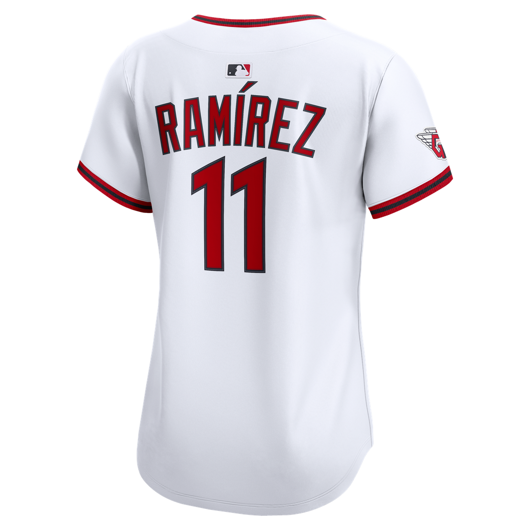 Cleveland Guardians José Ramírez Women's Home Limited Jersey (White)