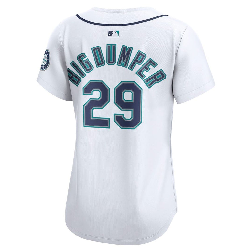 Seattle Mariners Cal Raleigh Women's Home Limited Jersey (White)