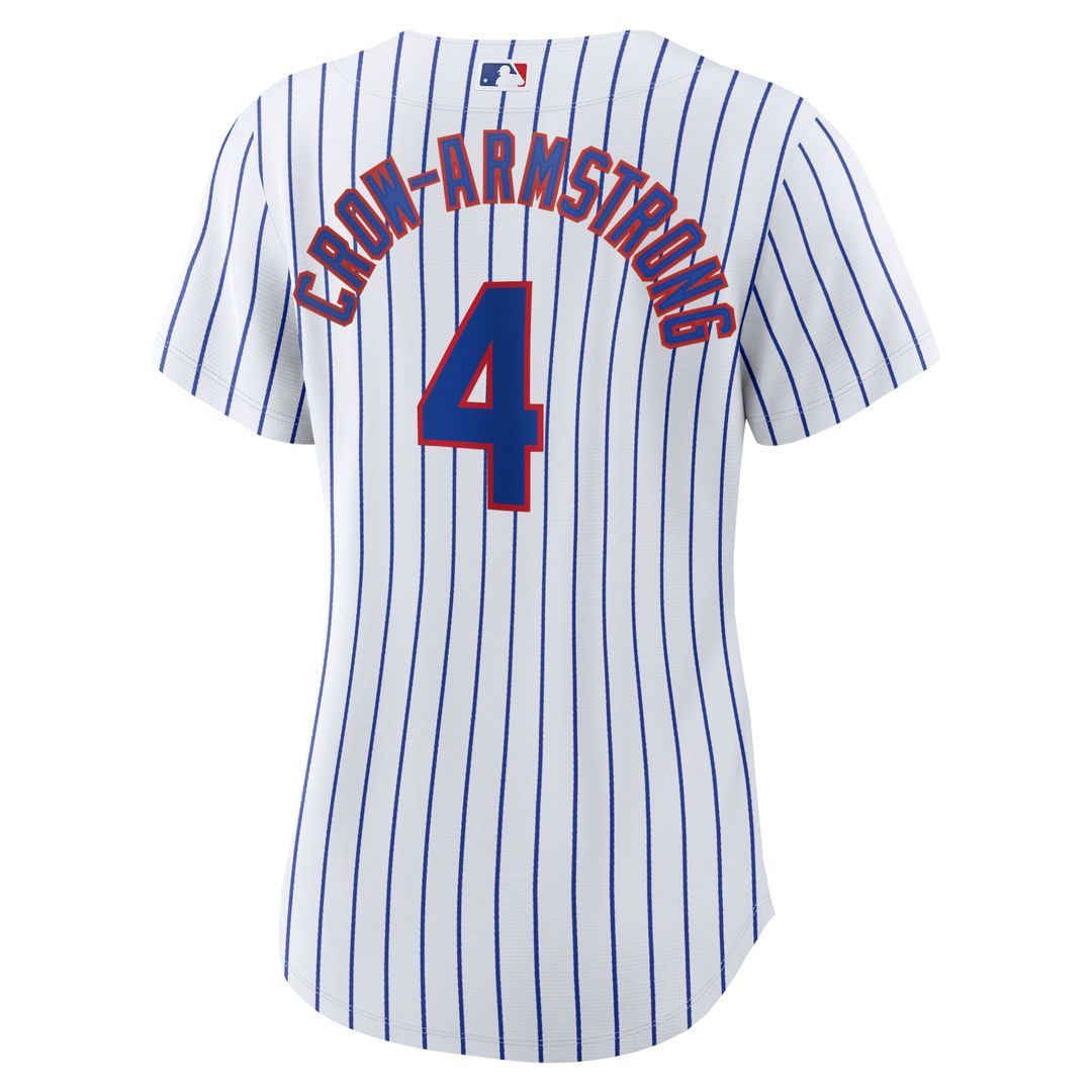 Chicago Cubs Pete Crow - Armstrong Women's Home Replica Jersey (White)