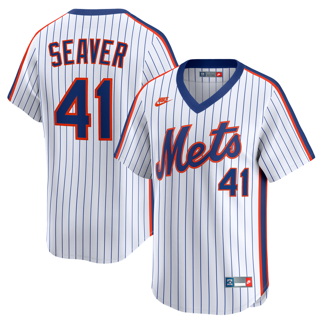 New York Mets Tom Seaver Cooperstown Limited Jersey (White)