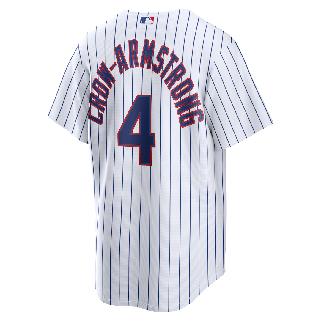 Chicago Cubs Pete Crow - Armstrong Home Replica Jersey (White)