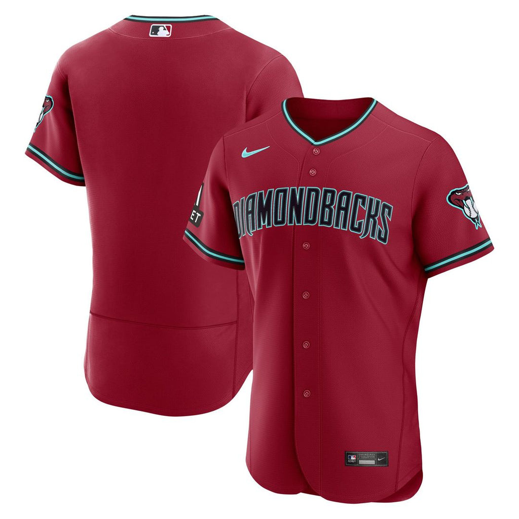 Arizona Diamondbacks Alternate 2 Authentic Jersey (Crimson)