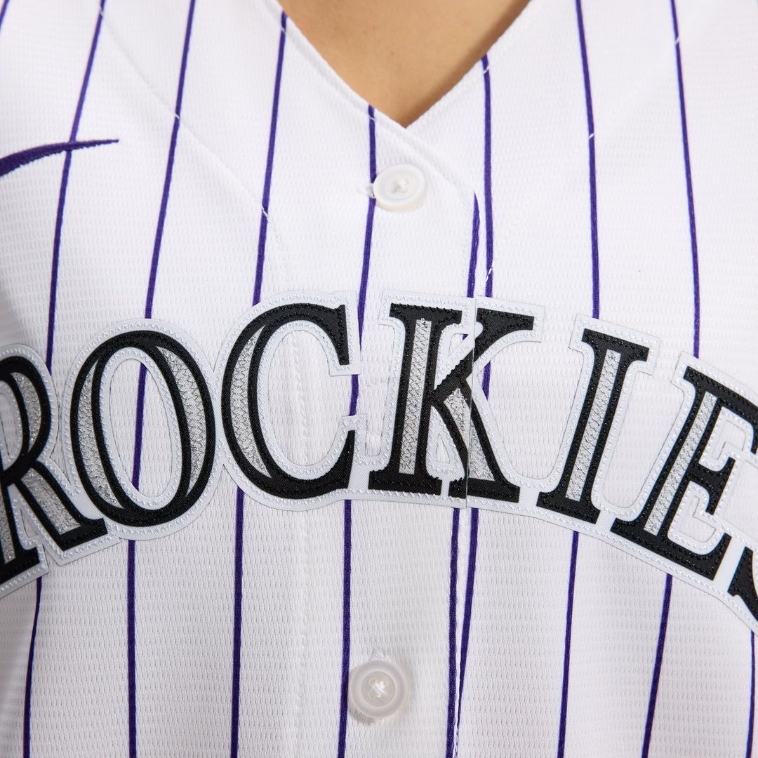 Colorado Rockies Women's Home Replica Team Jersey (White)
