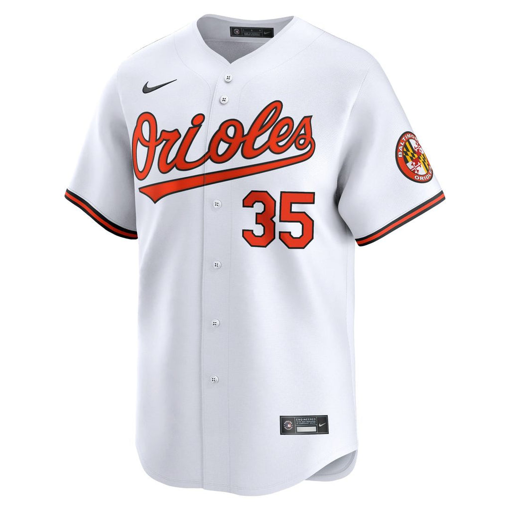 Baltimore Orioles Adley Rutschman Home Limited Jersey (White)