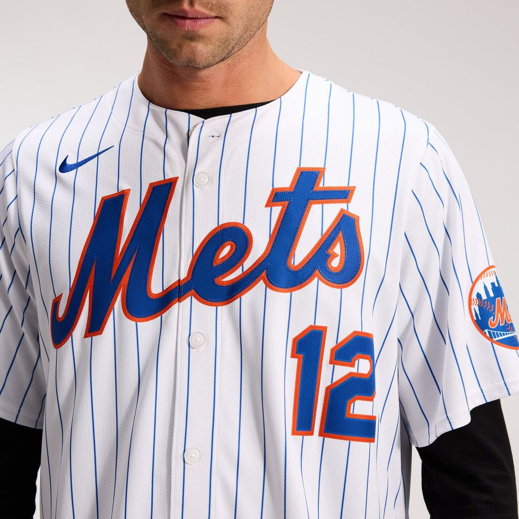 New York Mets Francisco Lindor Alternate Limited Jersey (Black)