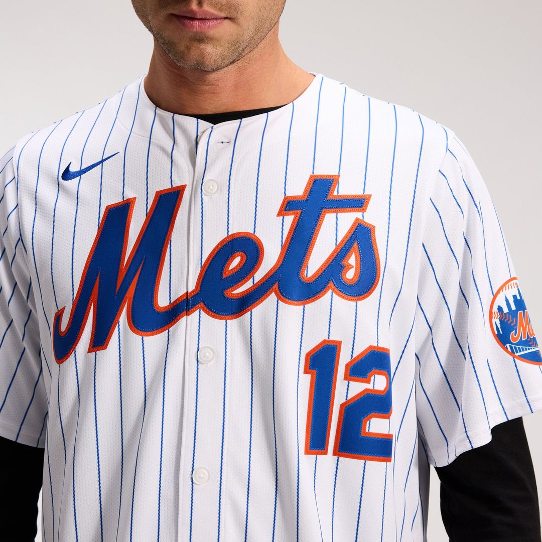 New York Mets Francisco Lindor Alternate Limited Jersey (Black)