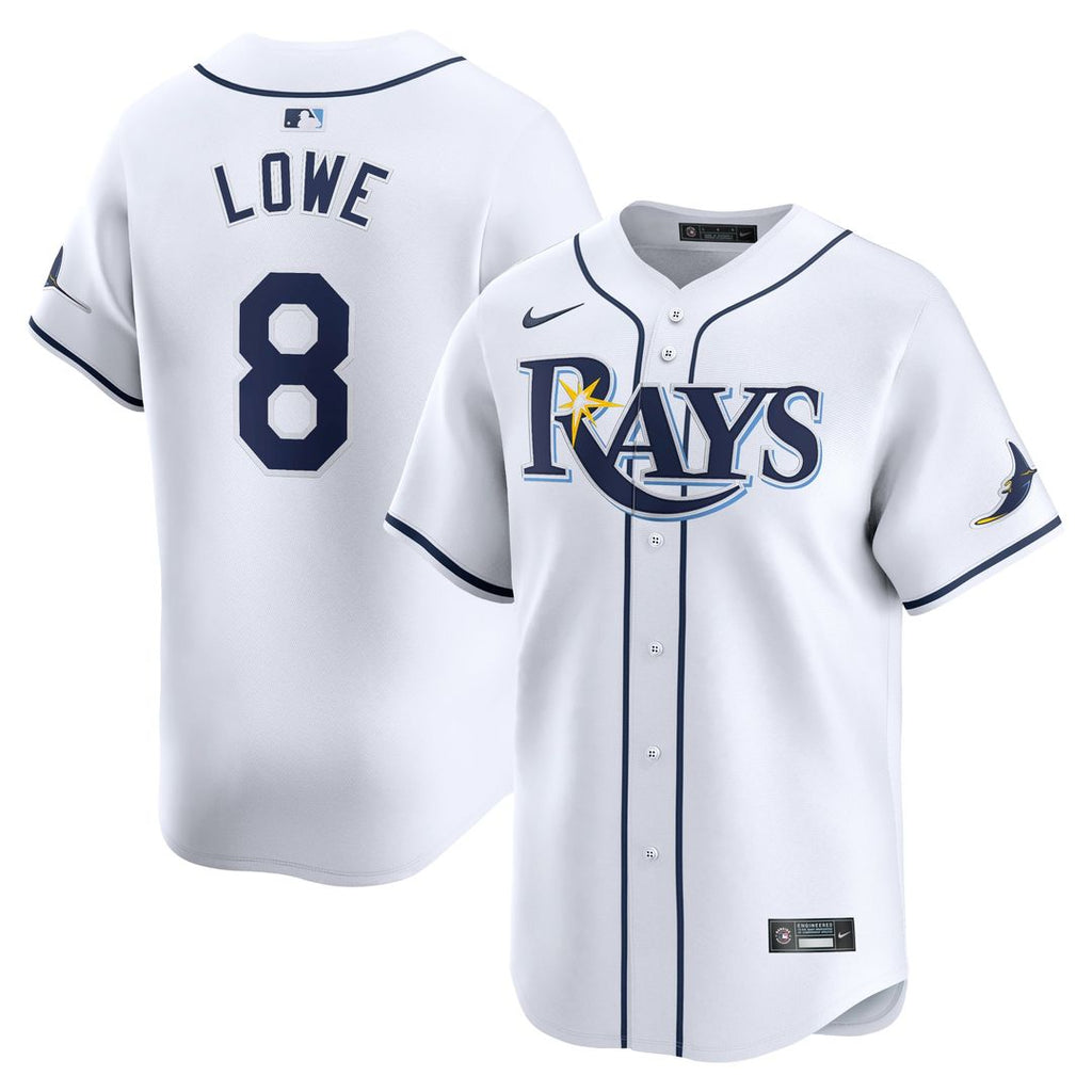 Tampa Bay Rays Brandon Lowe Home Limited Jersey (White)