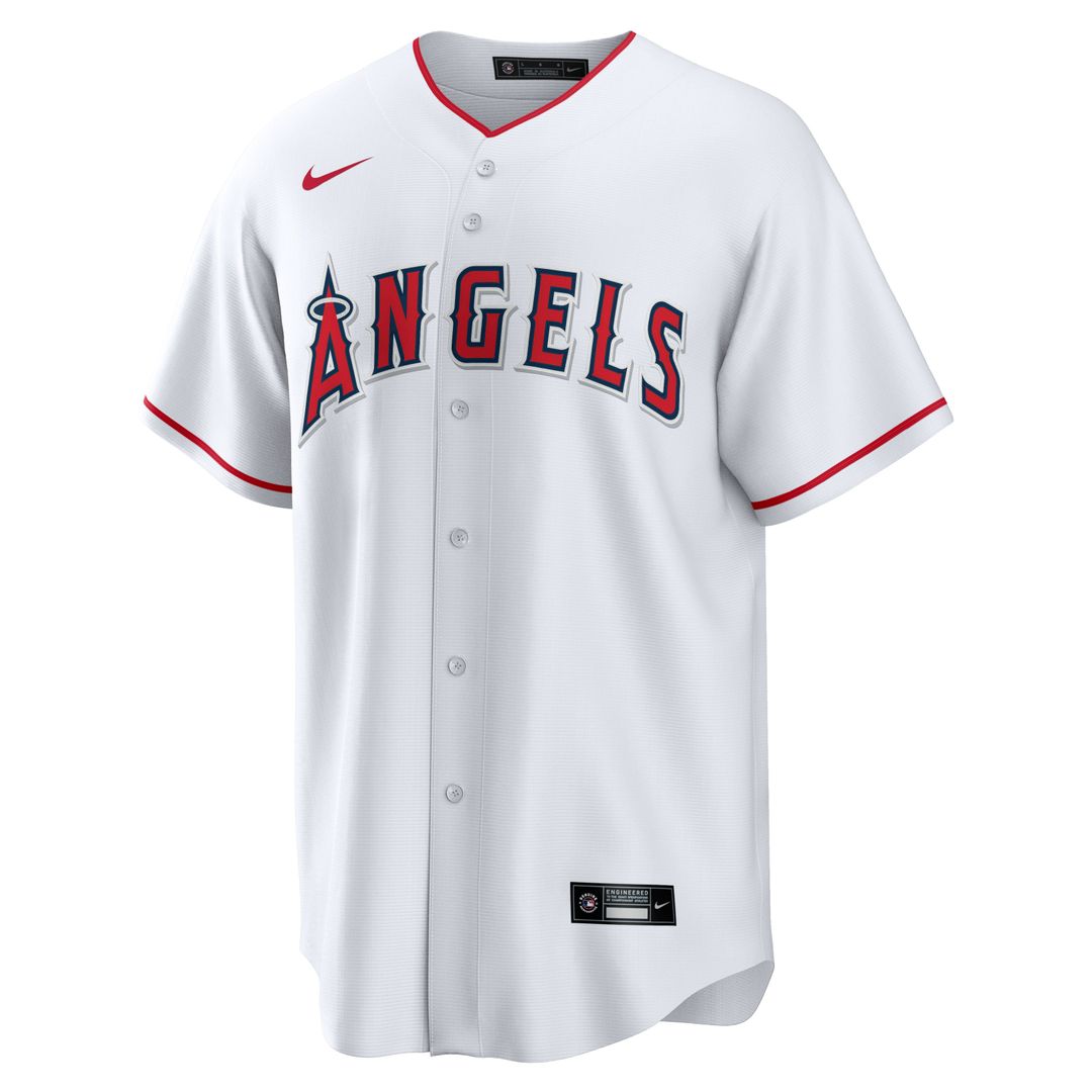 Los Angeles Angels Vladimir Guerrero Home Retired Replica Jersey (White)
