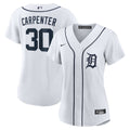Detroit Tigers Kerry Carpenter Women's Home Replica Jersey (White)