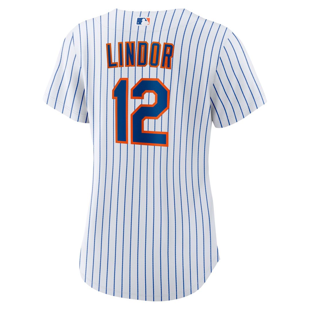 New York Mets Francisco Lindor Women's Home Replica Jersey (White)
