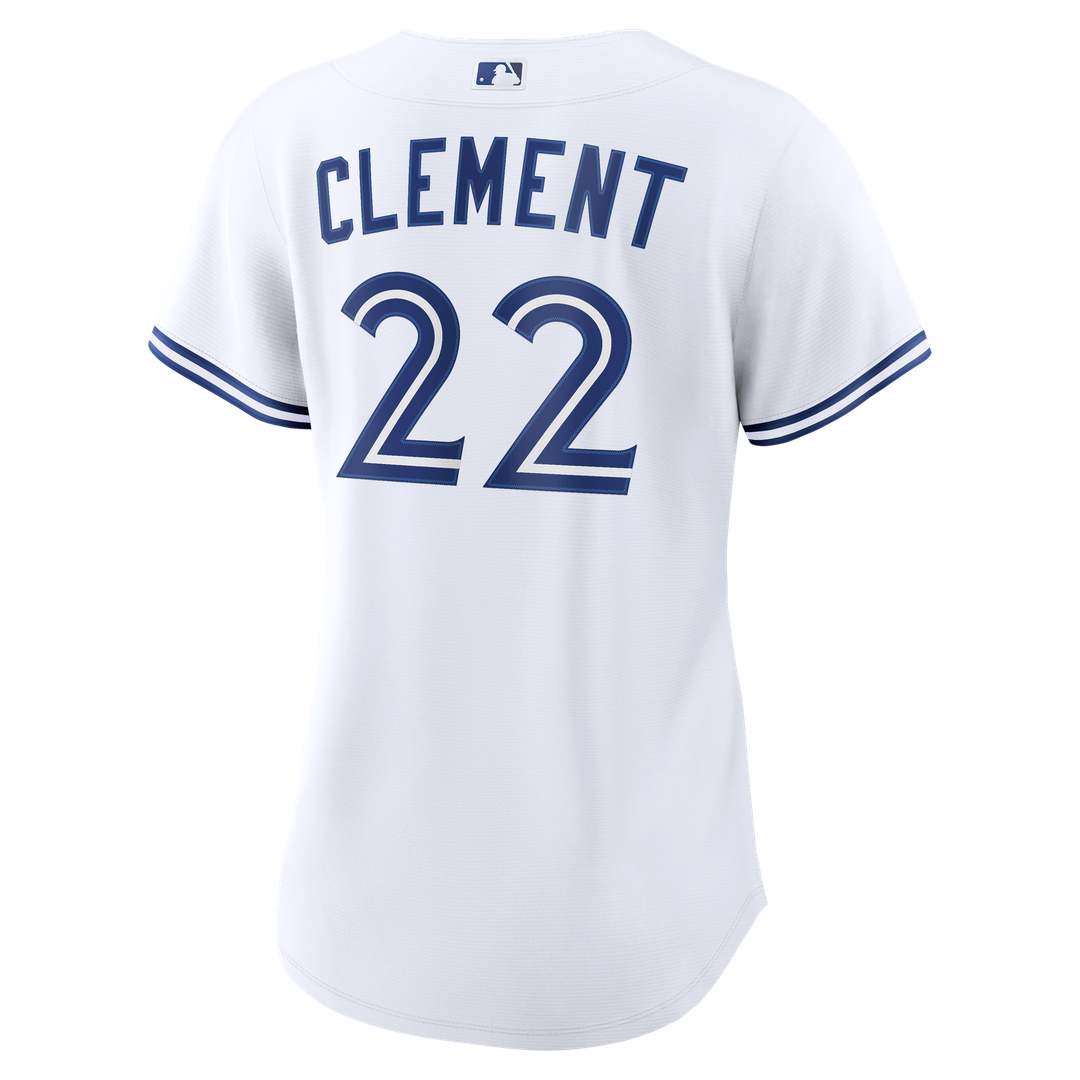Toronto Blue Jays Ernie Clement Women's Home Replica Jersey (White)