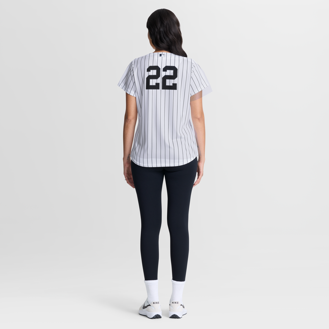 New York Yankees Ben Rice Women's Home Replica Jersey (White)