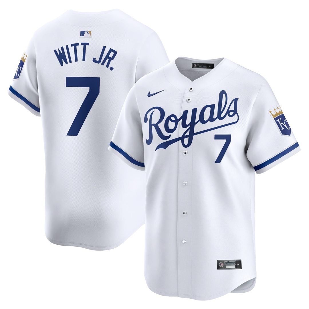 Kansas City Royals Bobby Witt Jr. Home Limited Jersey (White)
