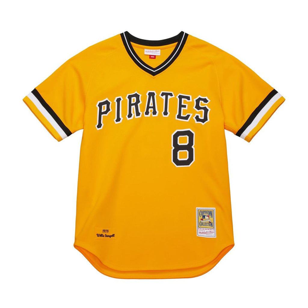 Pittsburgh Pirates Willie Stargell Cooperstown 1979 Authentic Jersey (White)