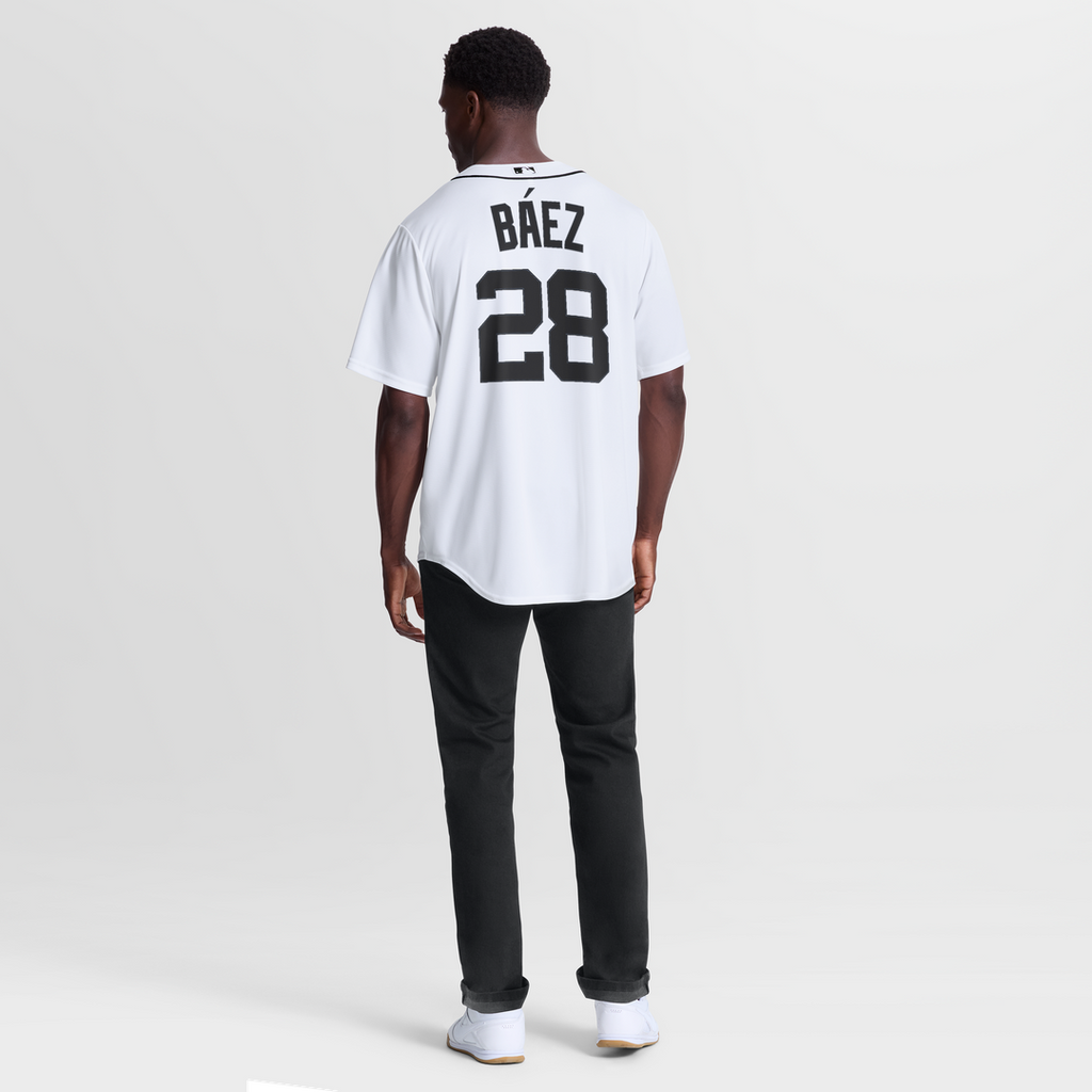 Detroit Tigers Javier Báez Home Replica Jersey (White)