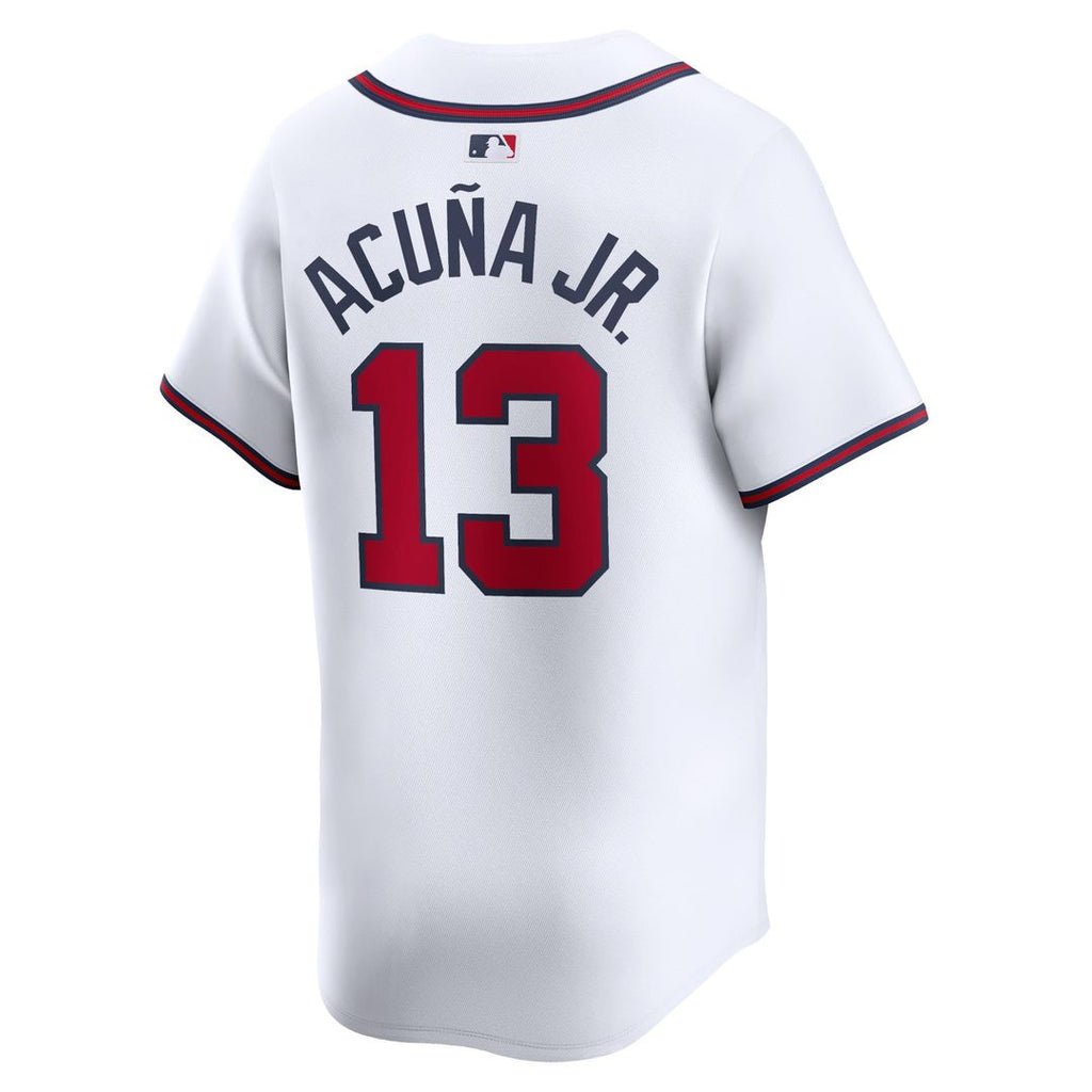 Atlanta Braves Ronald Acuña Jr. Home Limited Jersey (White)