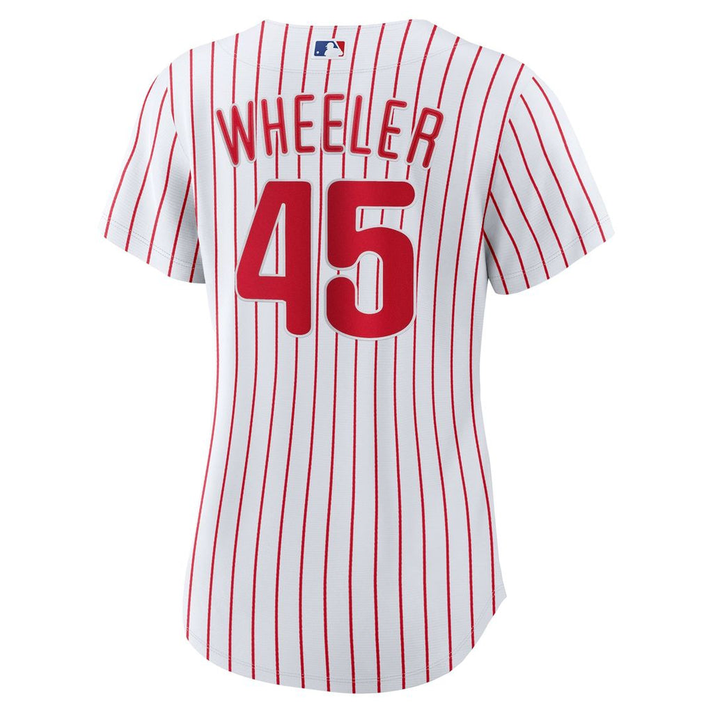Philadelphia Phillies Zack Wheeler Women's Home Replica Jersey (White)