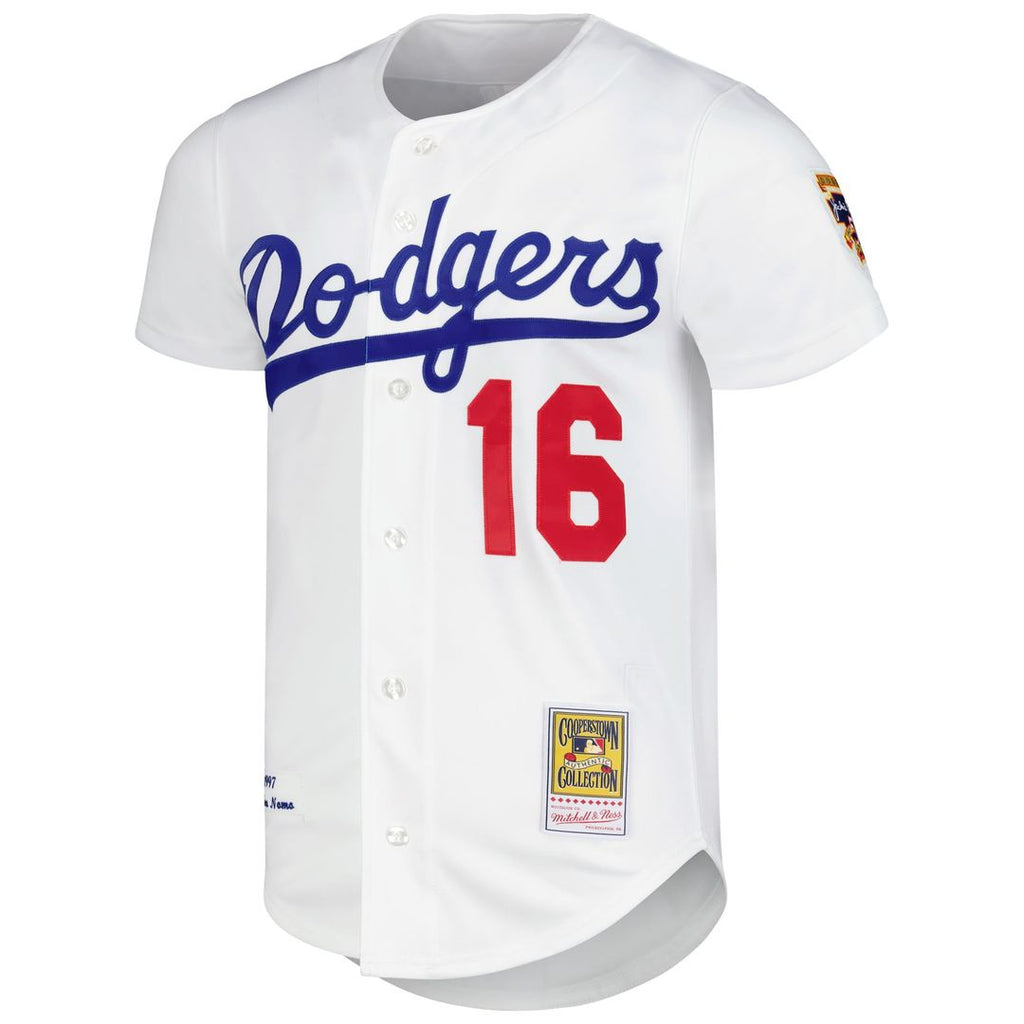Los Angeles Dodgers Hideo Nomo Cooperstown Authentic Jersey (White)