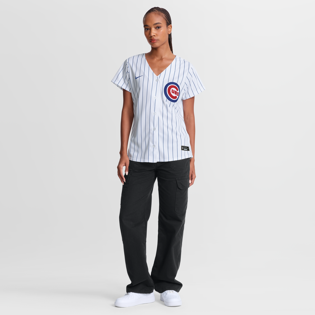 Chicago Cubs Women's Home Replica Jersey (White)
