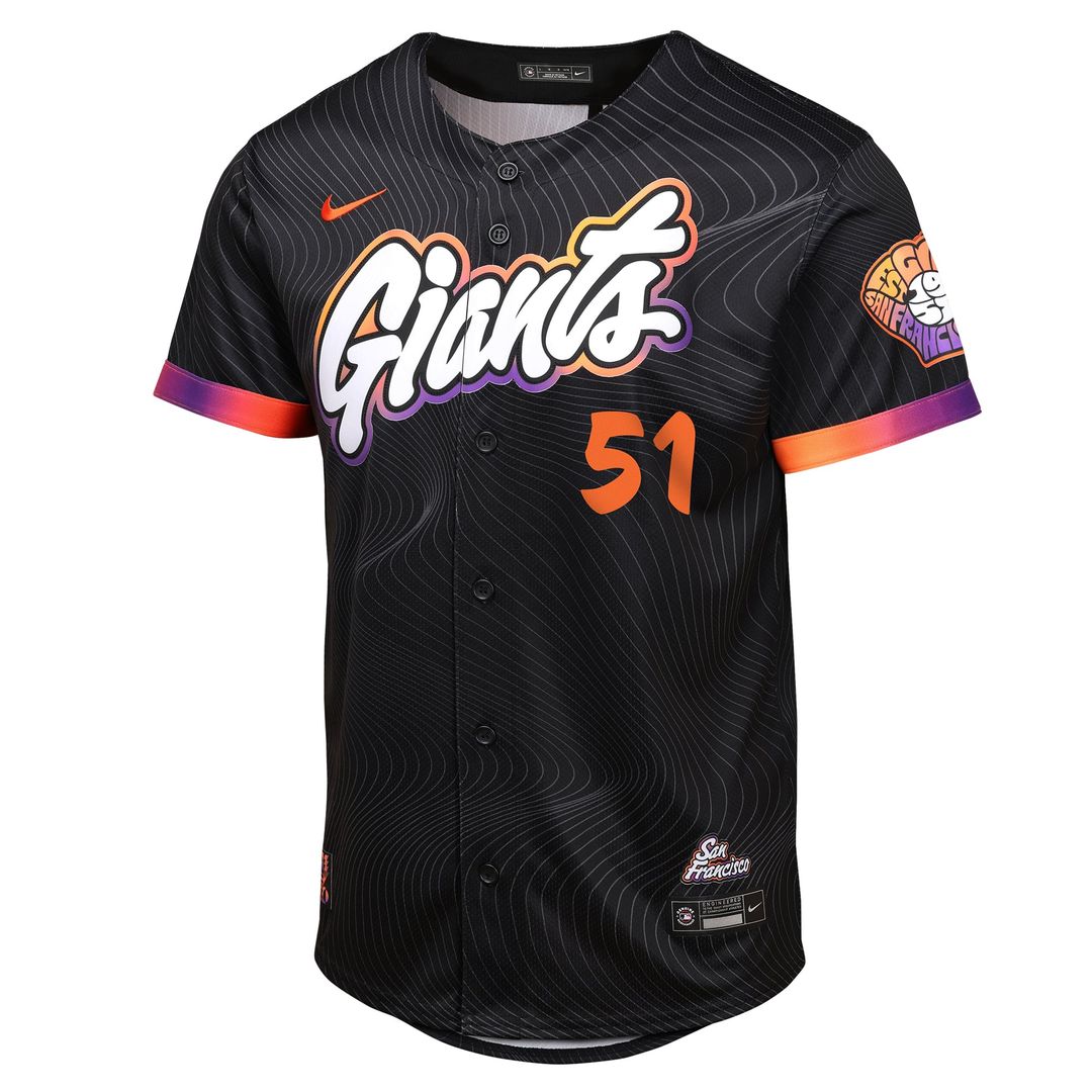San Francisco Giants Jung Hoo Lee Youth 2025 City Connect Limited Jersey (Anthracite)