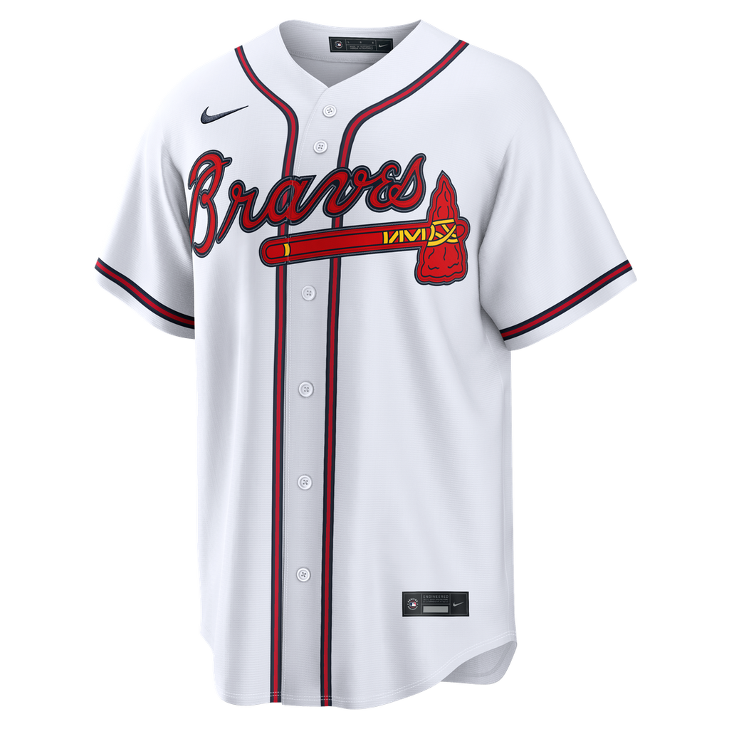 Atlanta Braves Grant Holmes Home Replica Jersey (White)