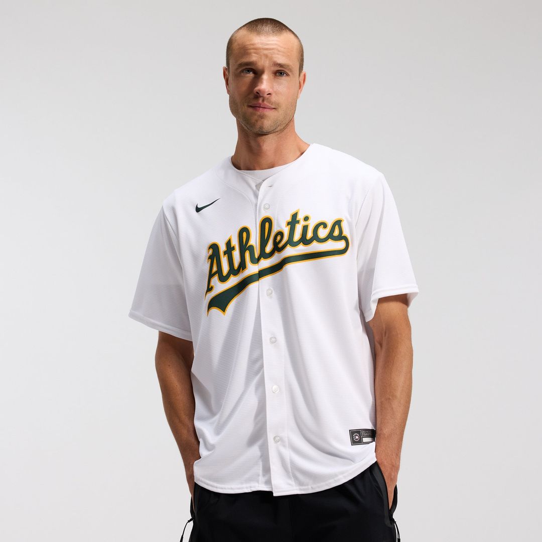 Athletics Home Replica Team Jersey (White)