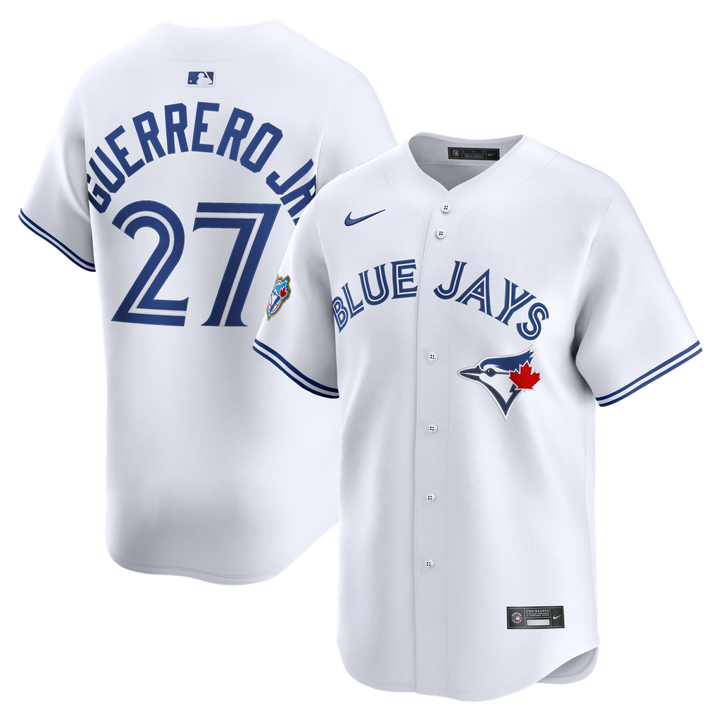 Toronto Blue Jays Vladimir Guerrero Jr. Home Limited Jersey (White)