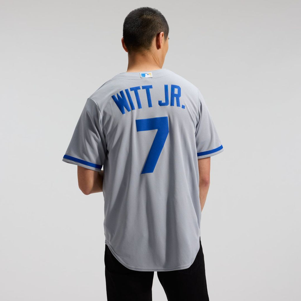 Kansas City Royals Bobby Witt Jr. Road Replica Jersey (Gray)