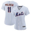 New York Mets Jorge Polanco Women's Home Replica Jersey (White)