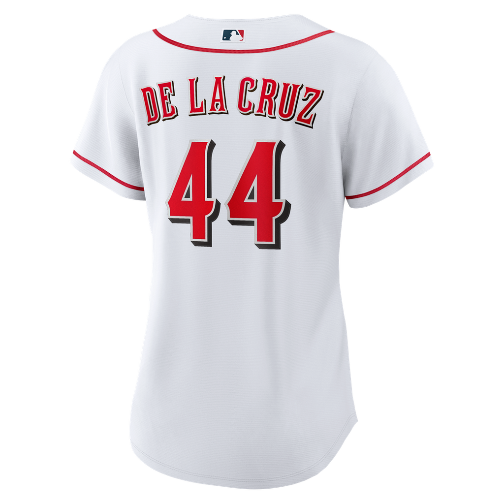 Cincinnati Reds Elly De La Cruz Women's Home Replica Jersey (White)