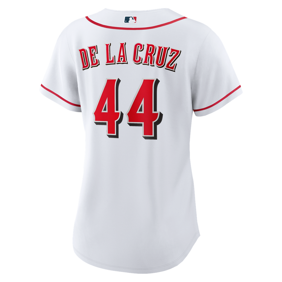 Cincinnati Reds Elly De La Cruz Women's Home Replica Jersey (White)