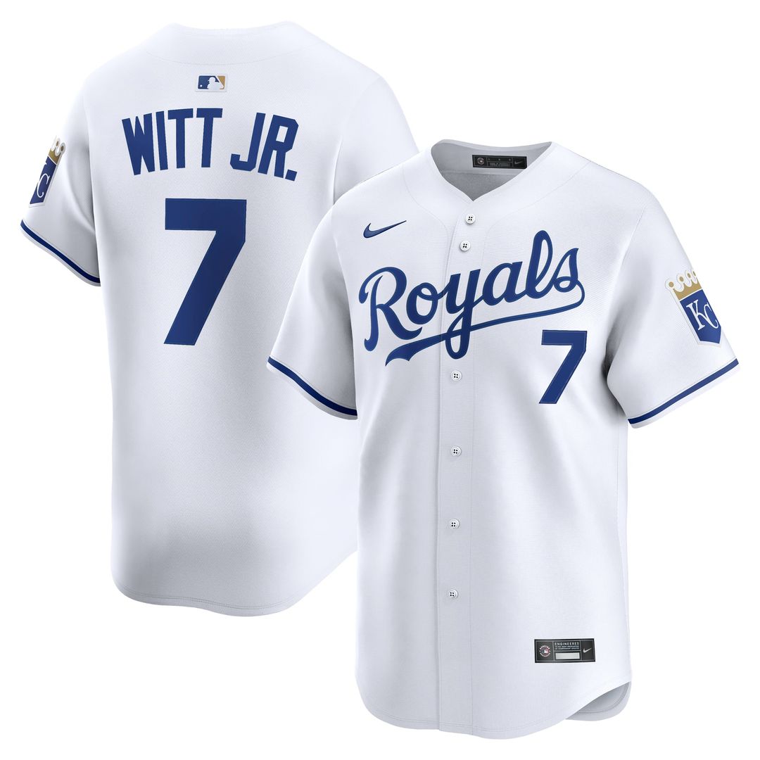 Kansas City Royals Bobby Witt Jr. Home Limited Jersey (White)