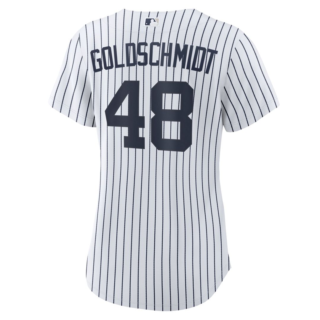 New York Yankees Paul Goldschmidt Women's Home Replica Jersey (White)