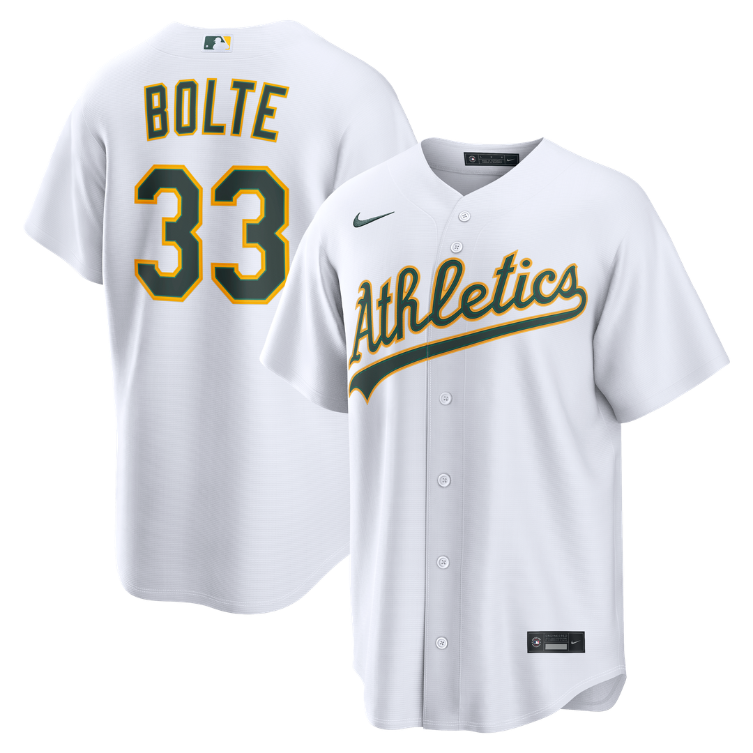 Athletics Henry Bolte Home Replica Jersey (White)