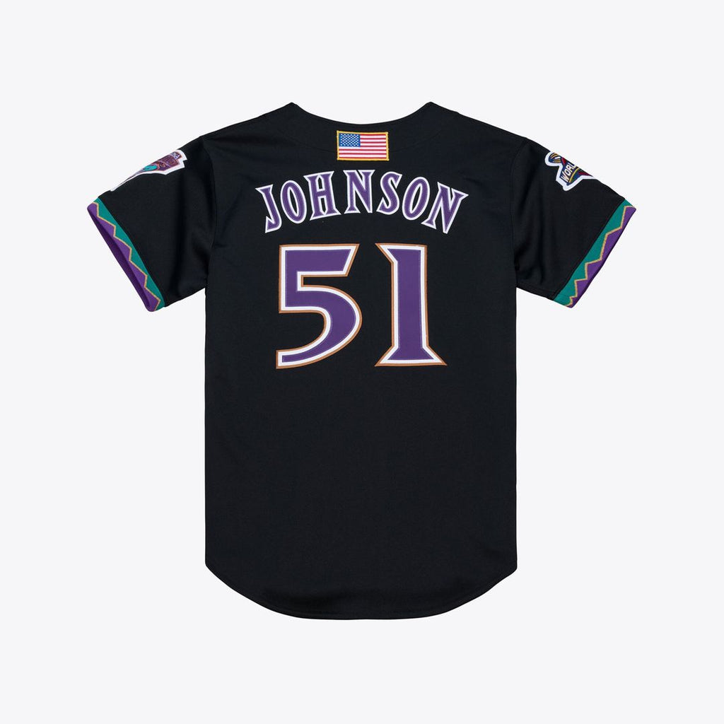 Arizona Diamondbacks Randy Johnson 2001 Authentic Jersey (Black)