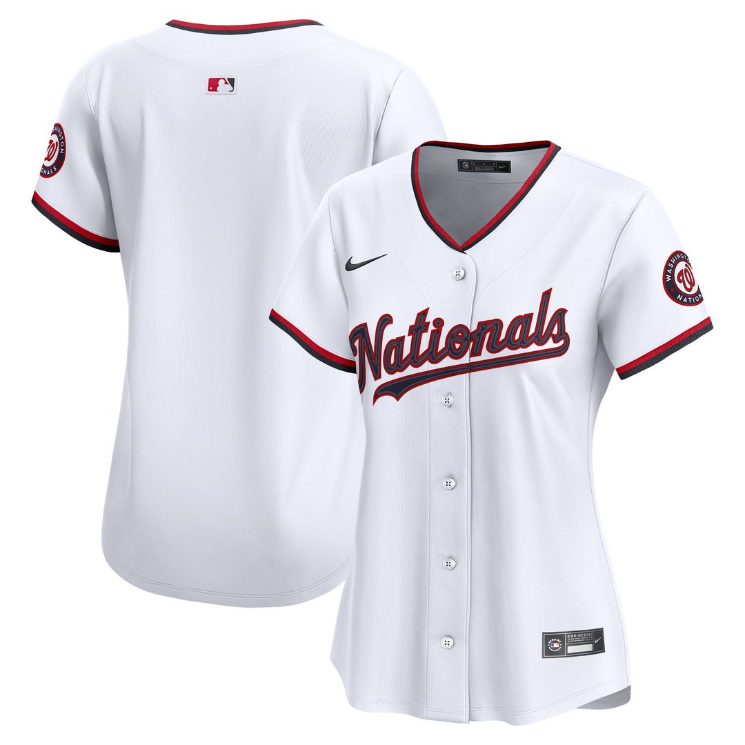 Washington Nationals Women's Home Limited Jersey (White)
