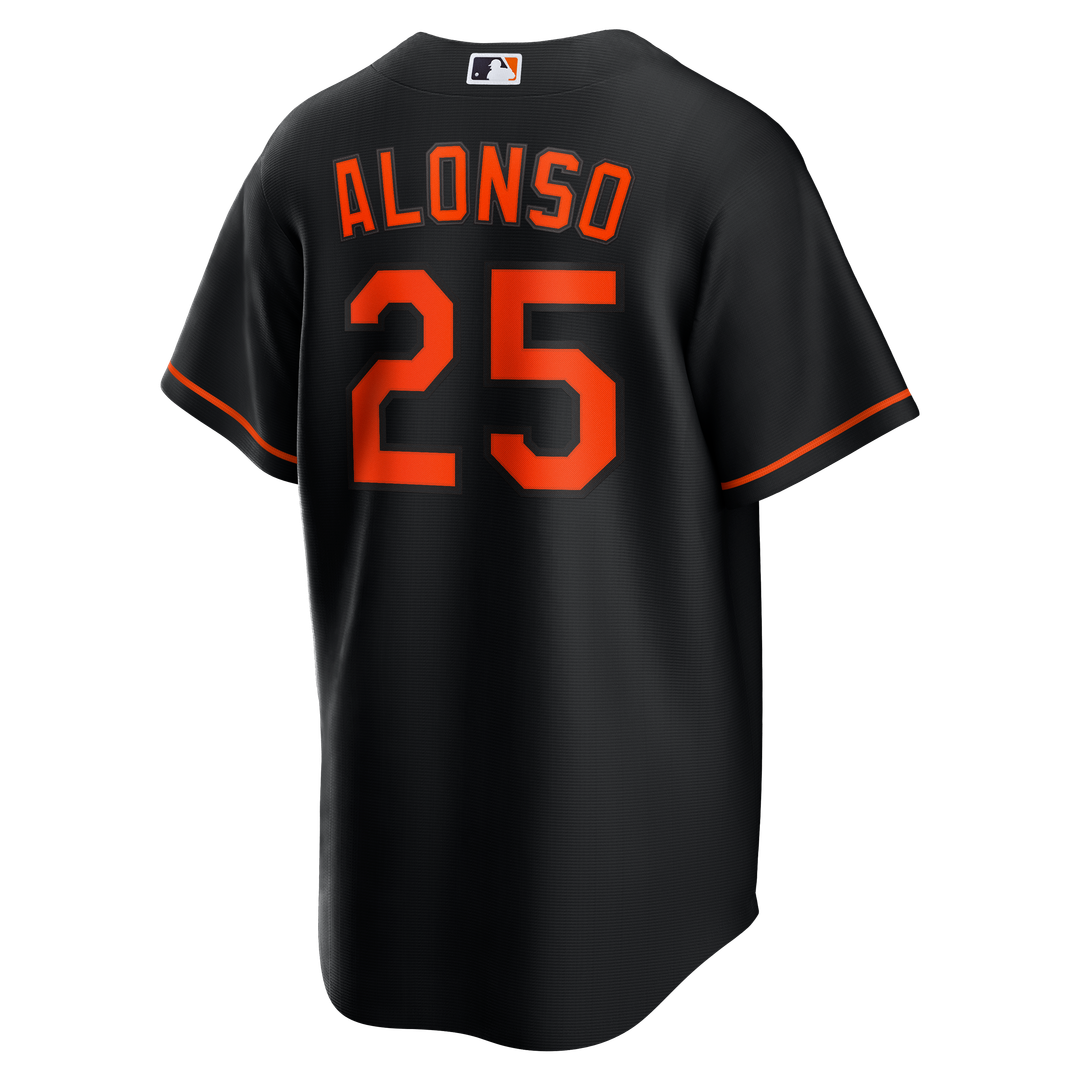 Baltimore Orioles Pete Alonso Alternate Replica Jersey (Black)