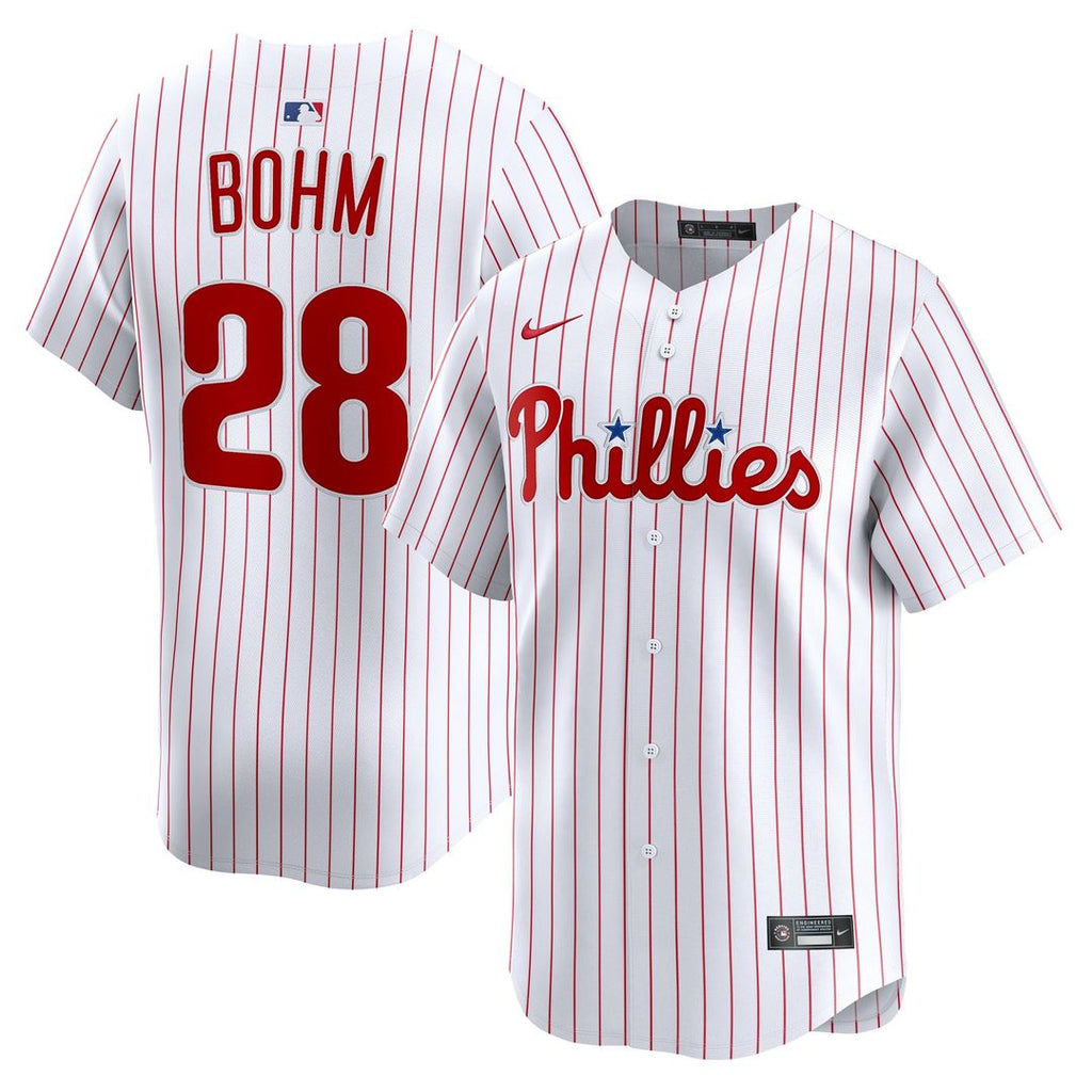 Philadelphia Phillies Alec Bohm Home Limited Jersey (White)