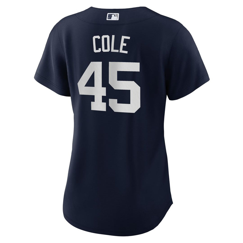 New York Yankees Gerrit Cole Women's Alternate Replica Jersey (Navy)