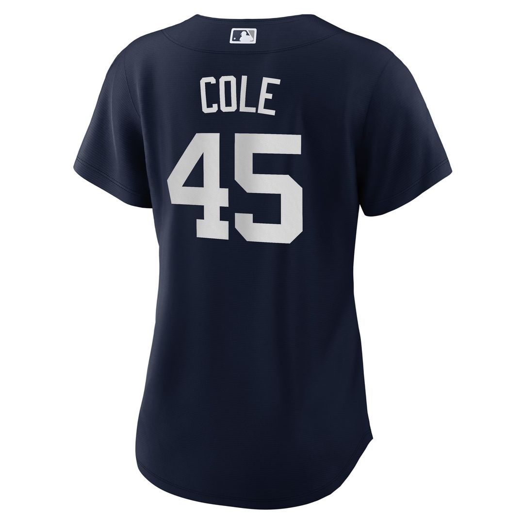 New York Yankees Gerrit Cole Women's Home Replica Jersey (White)