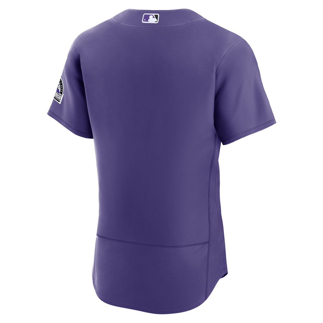 Colorado Rockies Alternate Authentic Jersey (Purple)