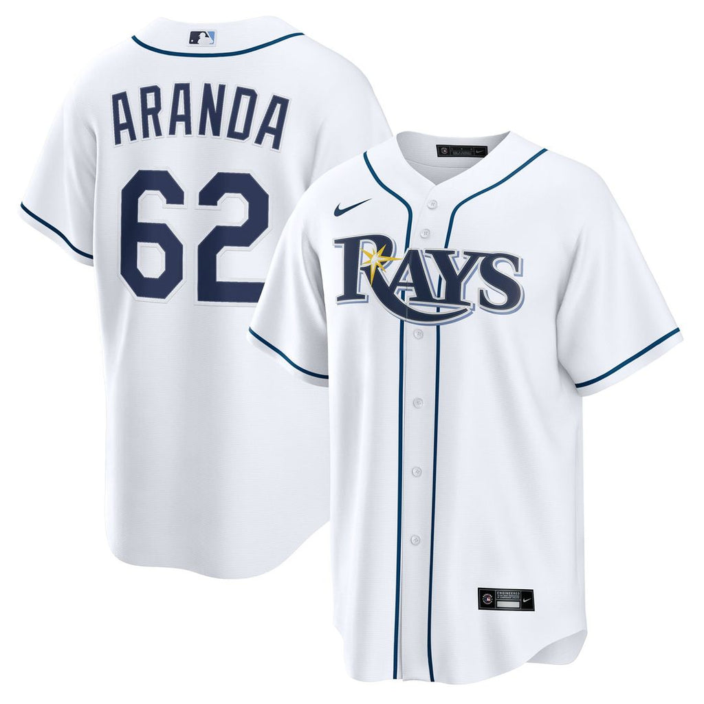 Tampa Bay Rays Jonathan Aranda Home Replica Jersey (White)