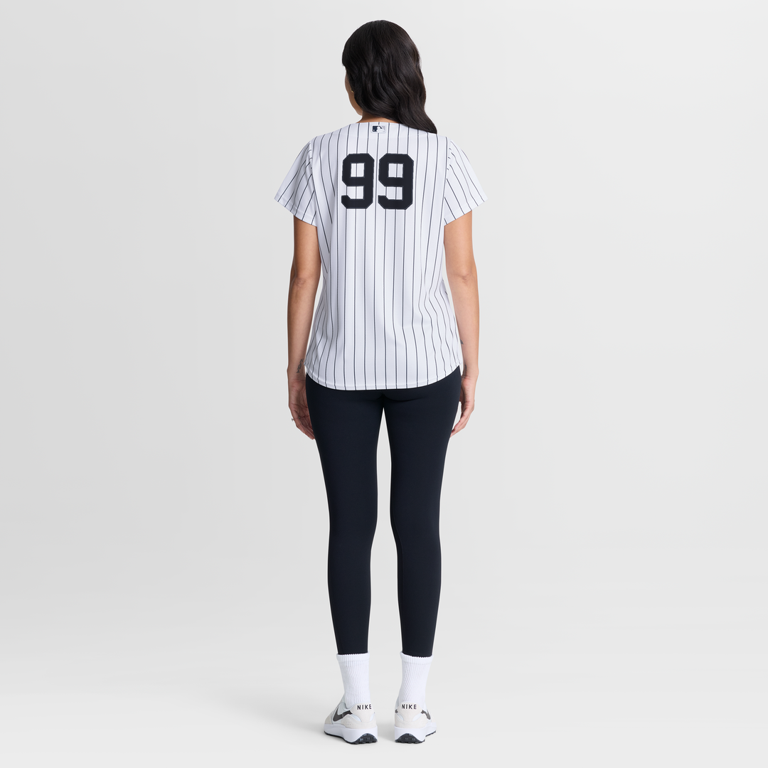 New York Yankees Aaron Judge Women's Home Replica Jersey (White)