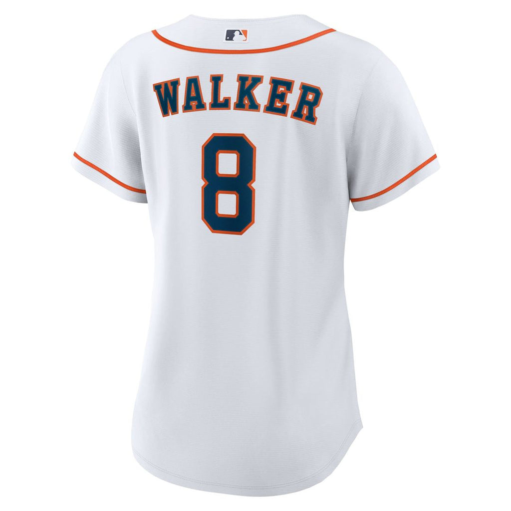 Houston Astros Christian Walker Women's Home Replica Jersey (White)